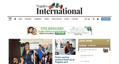 Desktop Screenshot of nogalesinternational.com